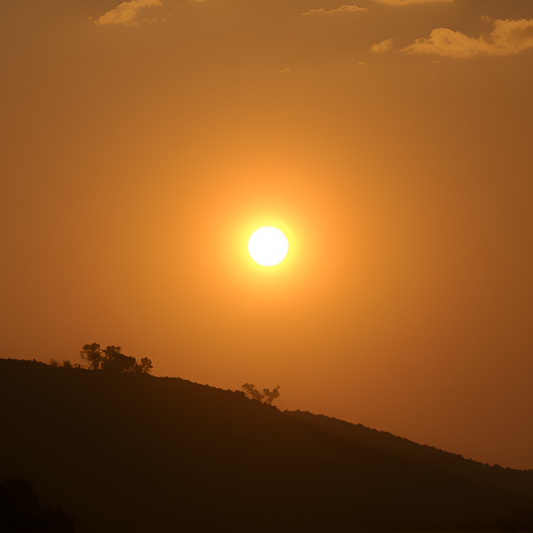 Glowing Sun