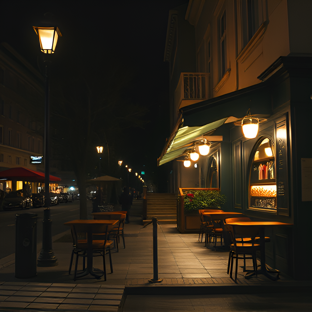Chilling cafe